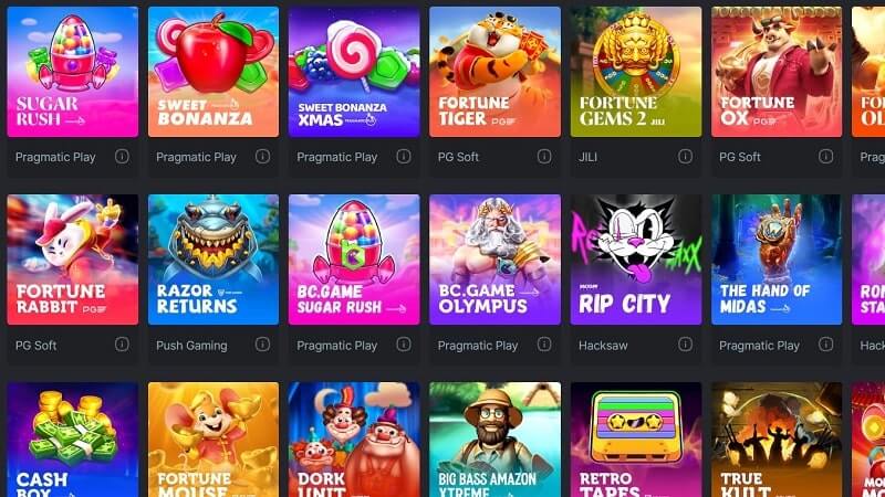 Scopri il mondo di BC.Game Specchi